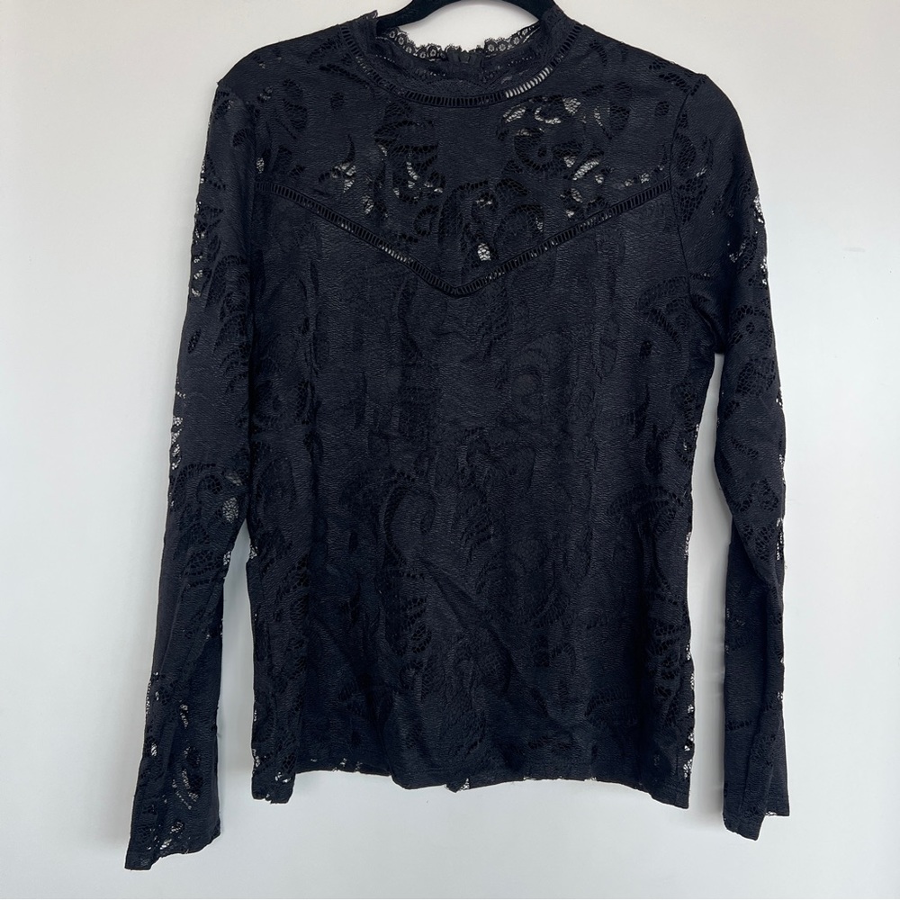 VILA | Long-Sleeved Lace Top